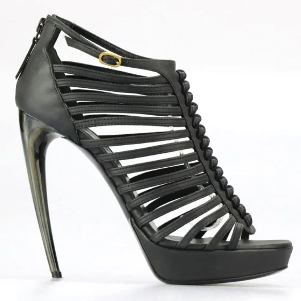 Alexander McQueen Platform Sandals "EUC" - Picture 1 of 16